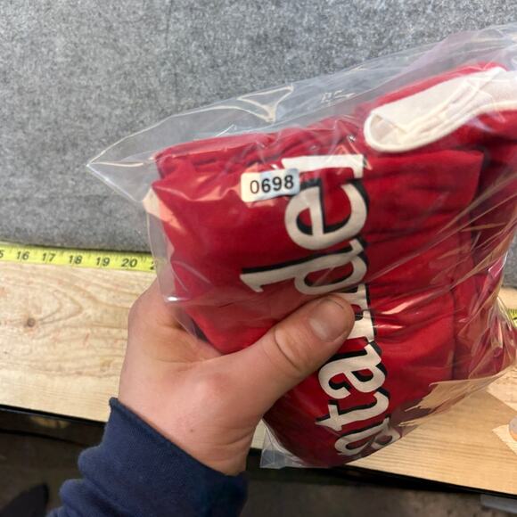 Puma Scuderia Ferrari F1 Racing T Shirt Mens XL Red White Santander Motosport - Picture 7 of 7